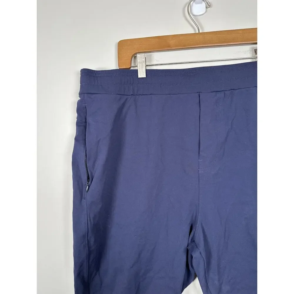 Men's Athletic Shorts — Deep Blue Performance Shorts